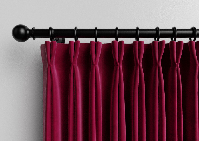 Ultra Luxe Velvet, Deep Pink - Made to Measure Curtains - Image 10